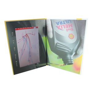 VIF Popular Custom 10.1 Inch Tft Lcd Screen Video Brochure Box / Video Card