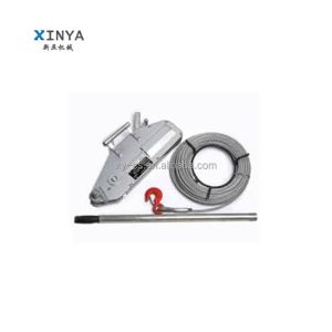 5.4 Ton Capacity Tirfor Hoist with 20 Meter Steel Wire Rope for Manual Cable