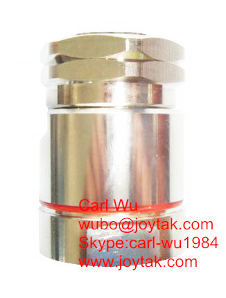 Quality DIN 7/16 connector male for 7/8" flex cable clamp type low price wholesale