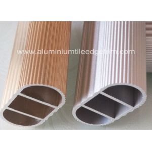 China Clothesline Pole Extruded Aluminum Tubing Anodized Surface For Wardrobe on sale