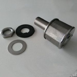 Metal SS Johnson Wedge Wire Screens Water Filter Intake Nozzle Easy To Clean