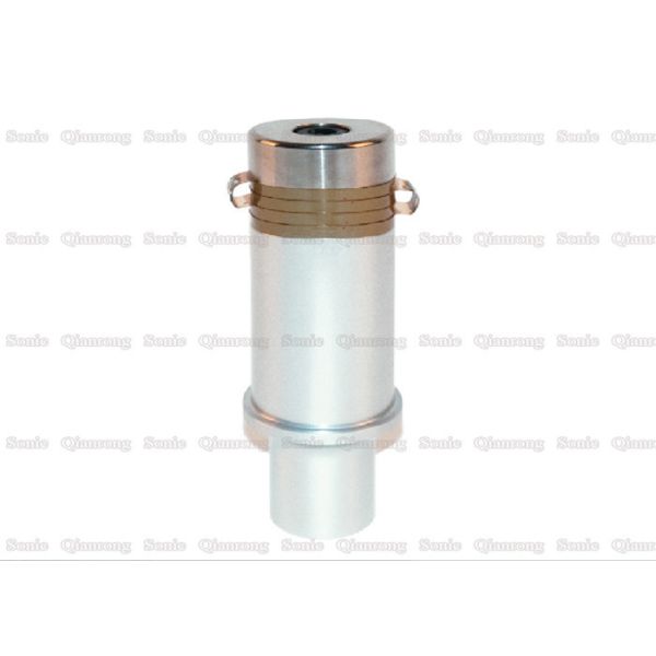Stepped Column 1200w Ultrasonic Piezoelectric Transducer , 24 Khz Ultrasonic