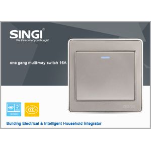 wall switch socket wall , 1 gang 2 way lighting wall switch