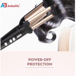Professional Hair Curler with 5 Temperature Levels 120-200℃ Range and 52W Power