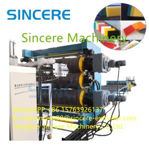 1000mm Computerized PE PP PET Plastic Sheet Extrusion Machine