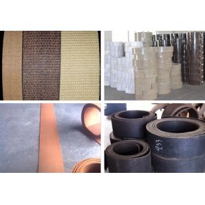 Black Color Woven Brake Lining Roll for Anchor Windlass Mooring Winch with Brass