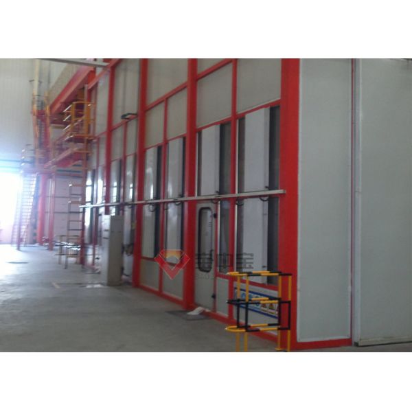 Automatic Spraying Line For Heavy Machinery Paint Line In XCMG Heavy Machinery