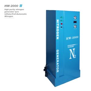 50HZ Nitrogen Tyre Inflation HW2000 Nitrogen Inflator Machine Stable And Long