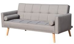 Quality Grey Fabric Customised Foldable Sofa Bed With Reclining Positions For Maximum Comfort wholesale