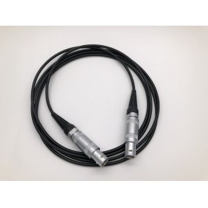 Ultrasonic Probe Electrical Power Cable , 6ft Coaxial Custom Cable Assemblies