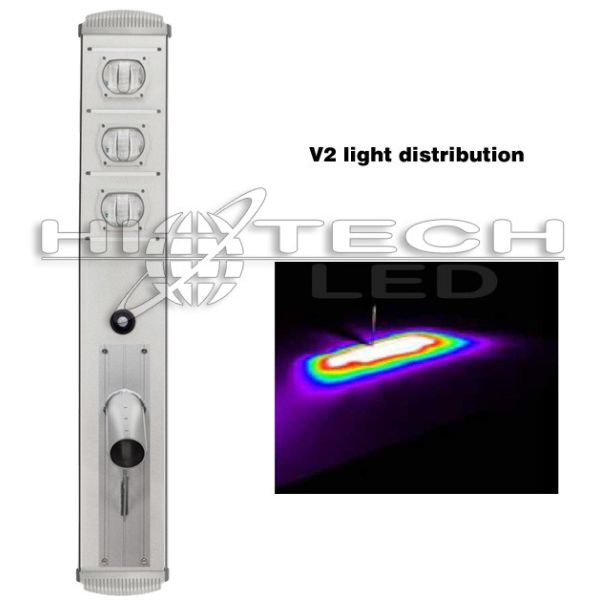 Hitechled HT-SS-A140 40w 3000lm~4500lm all in one solar led street light, Postes