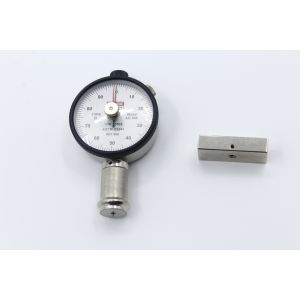 ISO ASTM DIN shore D Durometer Hardness Tester For Measuring Plastics / Silicone