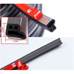 1-25M L-Type Car Door Rubber Seal Strip for Car Insulation and Weatherproofing