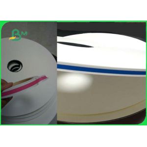 100 % Virgin Pulp Food Safe Straw Paper FDA SGS 60gsm 120gsm White Customized