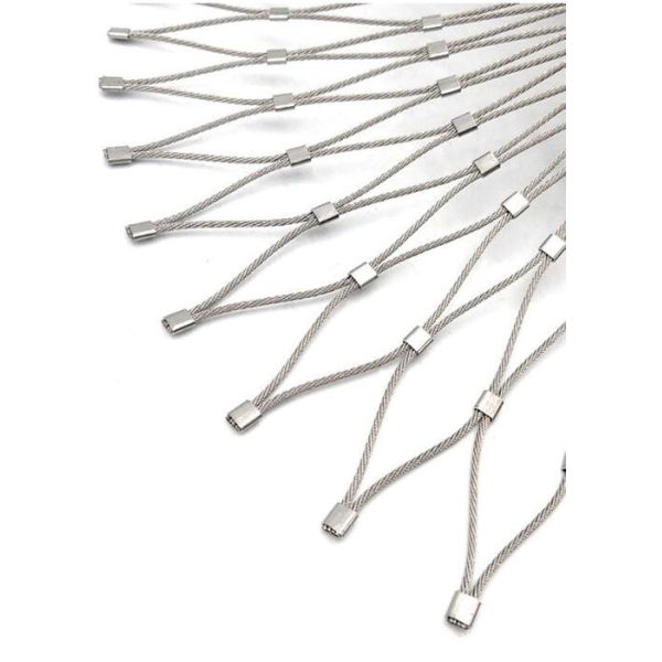 Quality Smooth Bright Zoo Animal Enclosure Wire Mesh Stainless Steel wholesale