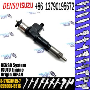 High Quality Diesel Fuel Injector Common Rail Injector 095000-5516 8-97630415-7 8976304157