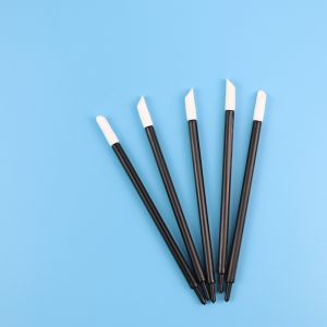 5mm Big PU Head Printer Toner Cleaning Swab With Black Handle