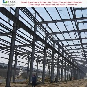 Prefabricated Steel Structure Warehouse with Galvanized Frame