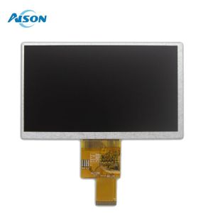 7 Inch TFT Panel 450 cd/m2 40 Pin Panel 800x480 With 24 BIT RGB Interface 40Pin