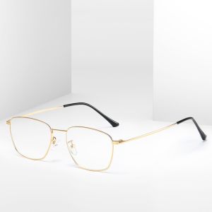 Metal Stainless Steel 140MM Men'S Reading Eyeglasses BSCI Designer Reading