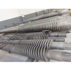 Integral Conical Twin Screw And Barrel With 0.03-0.08mm Chrome Plating Thickness