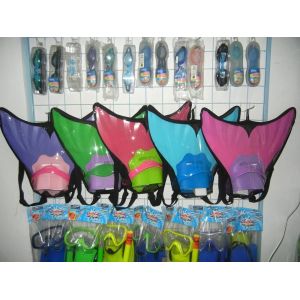 High Durability Monofin Backpack , Monofin Bag Plastic And Mesh Material