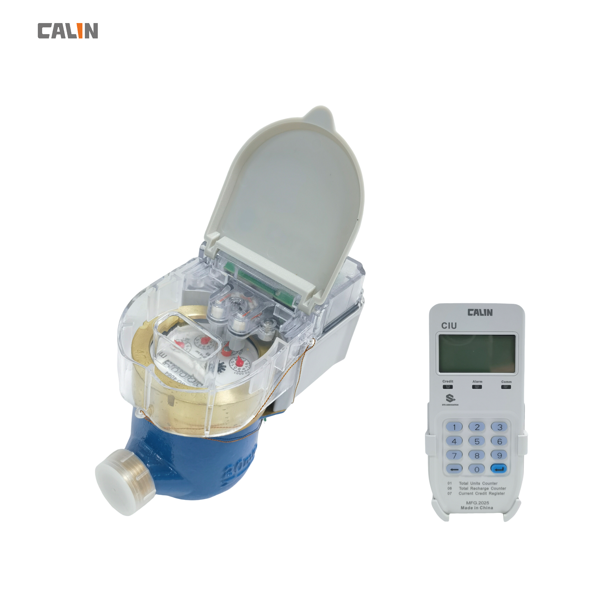 Multi Jet Prepaid Water Meters With STS Prepayment Standard Compliant