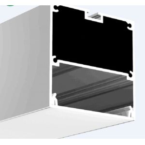 China Surface Suspension Mounted Aluminum LED Profile Alloy 6063 Alu Extrusion Profile with CE Rohs on sale