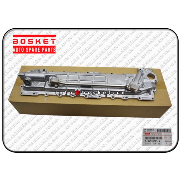 8943900753 8-94390075-3 Isuzu Engine Parts Oil Cooler Assembly Suitable for