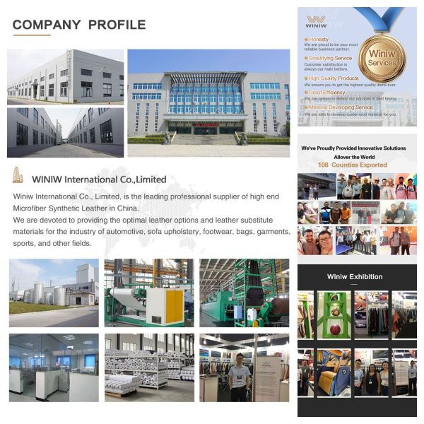 Microfiber Leather Premium Micro Leather PU Coated Fabric Sofa Making Material