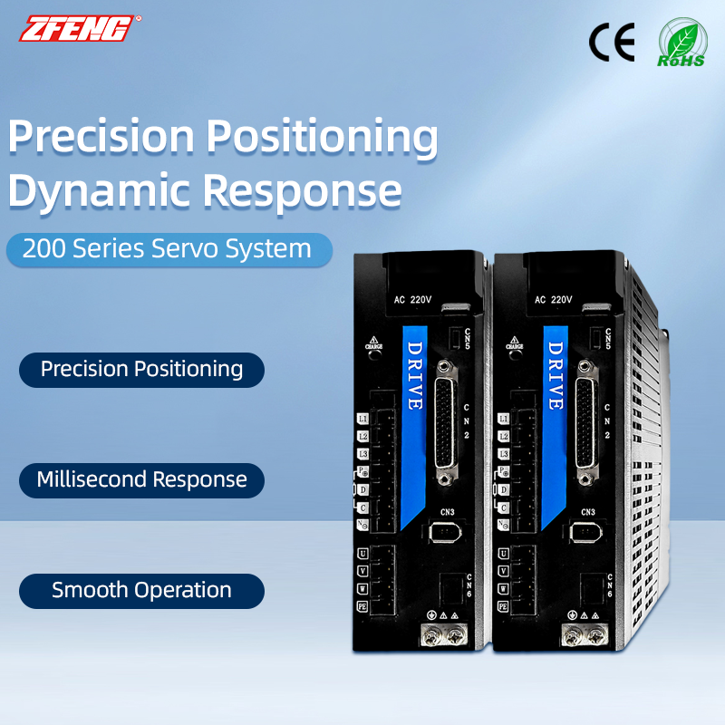 ZFENG High Precision Servo Drive, ± 0.01 ° Positioning Error, Preferred For