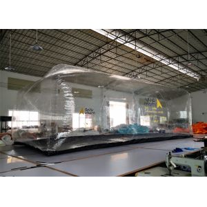 Transparent Bubble 18 Oz Inflatable Motor Car Capsule