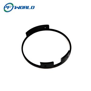 CNC Aluminum Parts Machined Accessories Black Anodizing