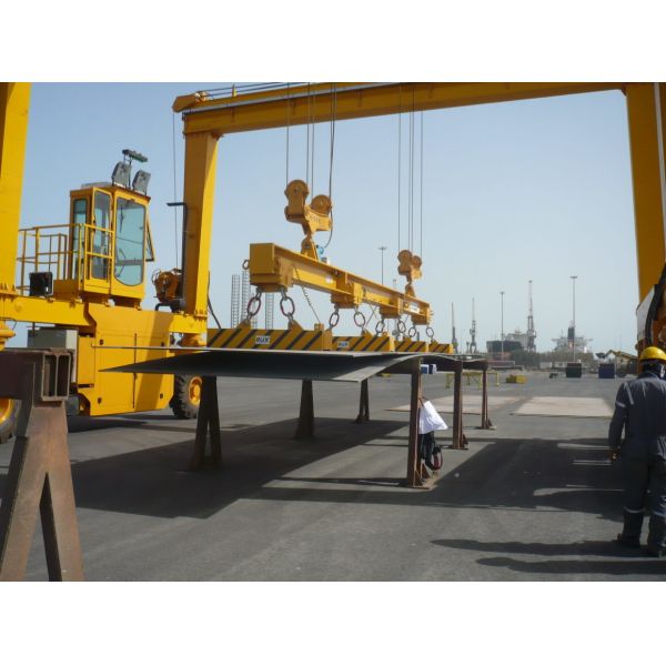 Quality Steel Plants Mobile Gantry Cranes MST With Electromagnetic Sling wholesale