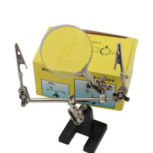 Worktable Welding Magnifier Electric Soldering Iron Shelf Base