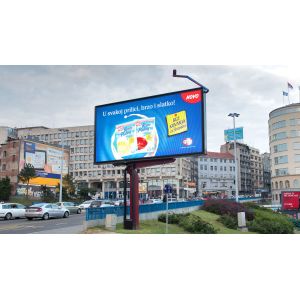 P8 Full Color Video LED Advertising Screen Display / Waterproof LED Billboard