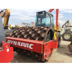 Secondhand Dynapac Sheep Foot Road Roller Ca301d, USD Vibratory Smooth Drum