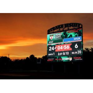 Full Color Rental Waterproof Outdoor Stadium 5500cd/M2 P10 Stadium LED Display