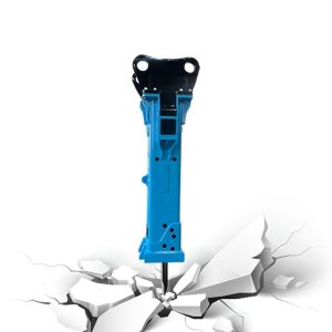 Fully Hydraulic Type Hydraulic Breaker MSB700 Auto Greasing For 30 Ton Excavator