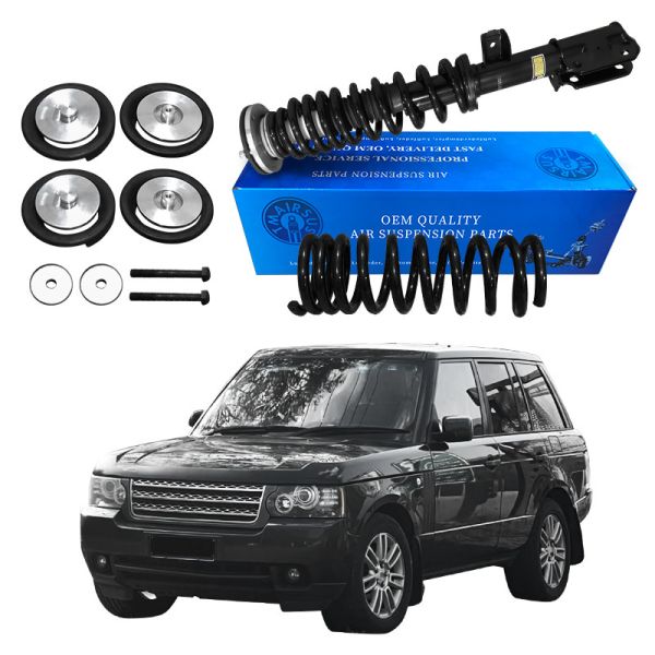 Quality Range Rover L322 Vogue Air Shock Front Left And Right Air Spring To Coil Spring Shock Converstion Kit 2002-2012 wholesale
