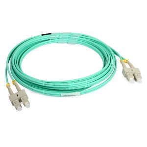 SC / FC / LC Multimode Duplex Fiber Patch Cord with Orange color cable