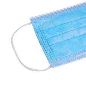 Odourless Disposable Face Mask Non Irritating With Adjustable Nose Piece