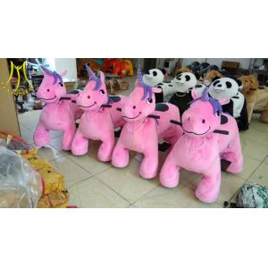 Hansel Battery powered Plush Motorized Animals Stuffed Rides Electric Scooter