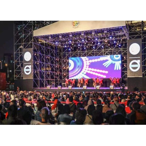 16 Bits P2 Stage Rental LED Screen Video Wall Display ICN2153