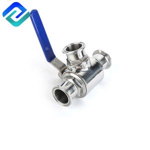 Sanitary Quick Installed Manual Pneumatic Casting Ball Valve