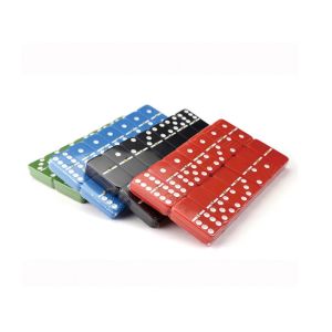 China Bulk Colored Plastic Melamine Dominoes Sets on sale