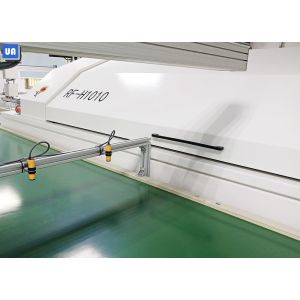 10 Zones Lead Free Reflow Soldering Machine PLC 600mm Zone For SMT SMD