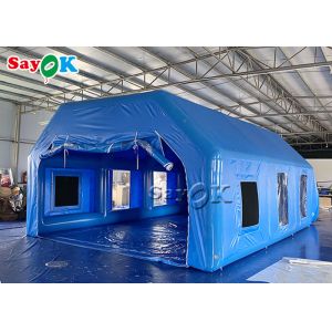 Mobile Oxford Inflatable Paint Spray Booth With Logo Printing