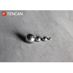 China Durable & Polishing Stainless Steel Grinding Balls Full Sizes 6.0mohs 30mm on sale