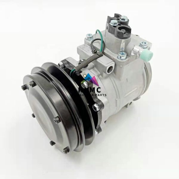 Quality 20Y-979-3111 20Y-979-3110 Excavator Compressor 24V PC200-6 10PA15C  1B R134A wholesale